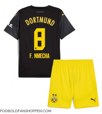 Borussia Dortmund Felix Nmecha #8 Udebanetrøje Børn 2024-25 Kortærmet (+ Korte bukser)